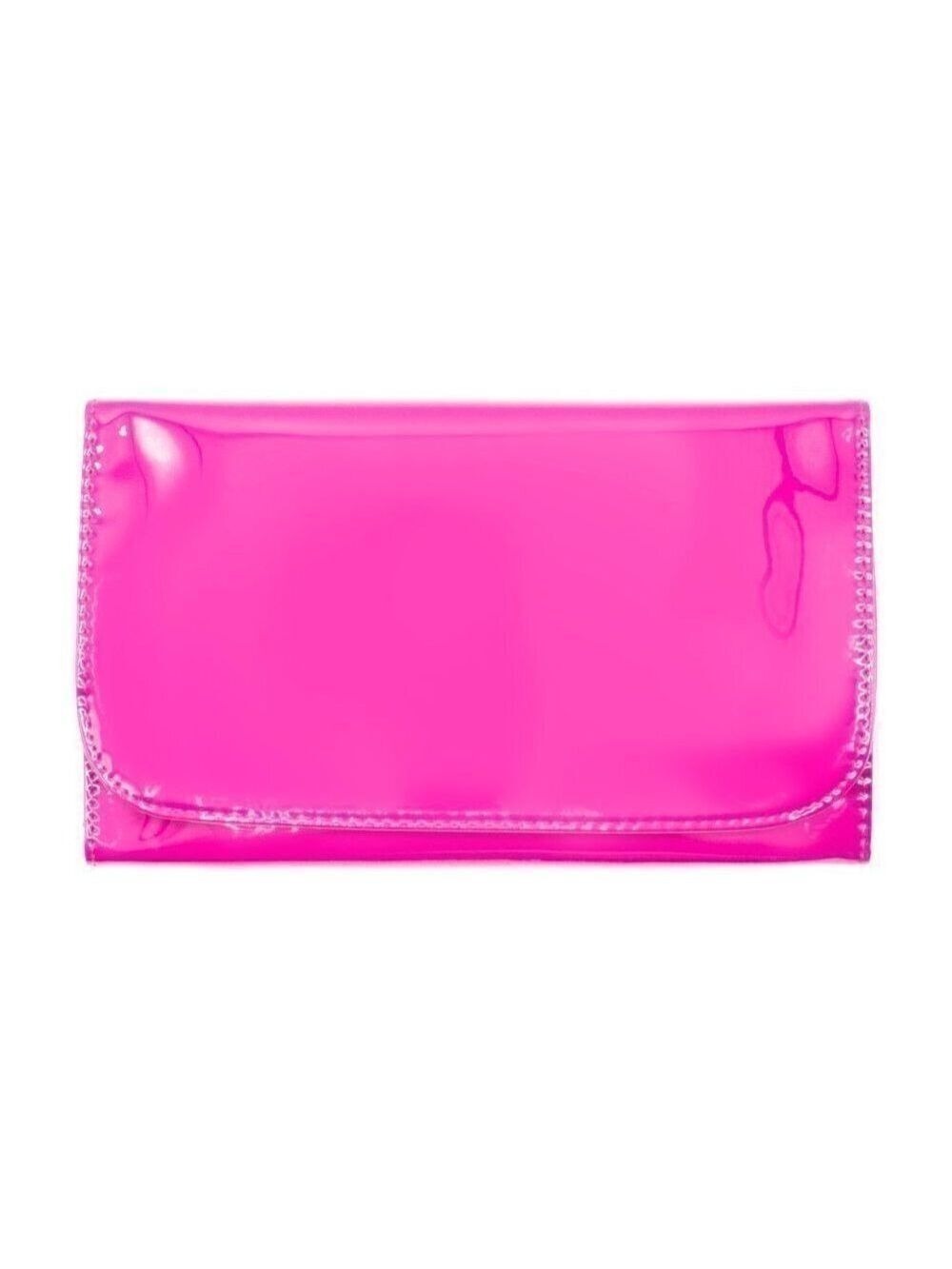 Pink Patent Brush Bag with Translucent Glitter Handle brushes